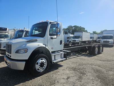 Freightliner M2 106 Tandem Axle Cab & Chassis Truck - 270HP, 6 Speed Automatic