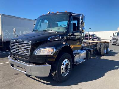 Freightliner M2 106 Tandem Axle Cab & Chassis Truck - 330HP, 10 Speed Manual