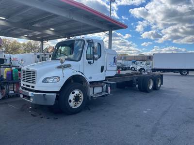Freightliner M2 106 Tandem Axle Cab & Chassis Truck - 330HP, 6 Speed Automatic