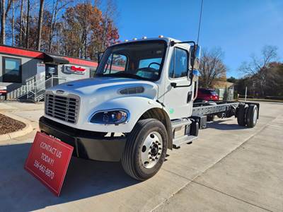 Freightliner M2 106 Single Axle Cab & Chassis Truck - 280HP, 6 Speed Automatic
