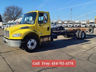 Freightliner M2 106 Single Axle Cab & Chassis Truck - 240HP, 9 Speed Automatic