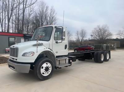 Freightliner M2 106 Tandem Axle Cab & Chassis Truck - 300HP, 6 Speed Automatic