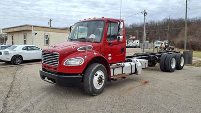 Freightliner M2 106 Tandem Axle Cab & Chassis Truck - 330HP, 10 Speed Manual