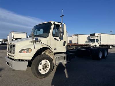 Freightliner M2 106 Tandem Axle Cab & Chassis Truck - 300HP, 6 Speed Automatic