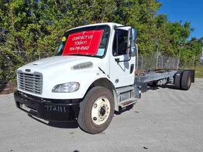 Freightliner M2 106 Single Axle Cab & Chassis Truck - 240HP, 9 Speed Automatic
