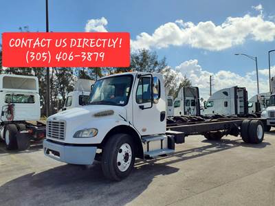 Freightliner M2 106 Single Axle Cab & Chassis Truck - 280HP, 6 Speed Manual