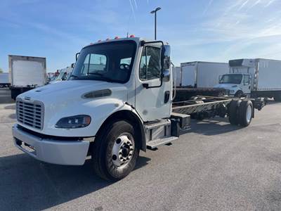 Freightliner M2 106 Single Axle Cab & Chassis Truck - 230HP, 9 Speed Automatic