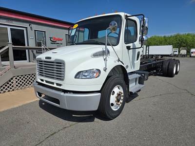 Freightliner M2 106 Tandem Axle Cab & Chassis Truck - 270HP, 6 Speed Automatic