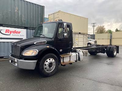 Freightliner M2 106 Single Axle Cab & Chassis Truck - 260HP, 7 Speed Automatic
