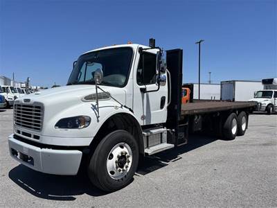 Freightliner M2 106 Tandem Axle Cab & Chassis Truck - 300HP, 6 Speed Automatic