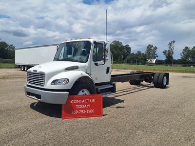 Freightliner M2 106 Single Axle Cab & Chassis Truck - 260HP, 6 Speed Automatic