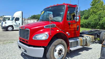 Freightliner M2 106 Tandem Axle Cab & Chassis Truck - 330HP, 10 Speed Manual