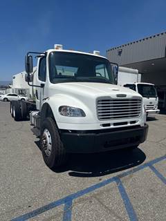 Freightliner M2 106 Tandem Axle Cab & Chassis Truck - 350HP, 10 Speed Manual