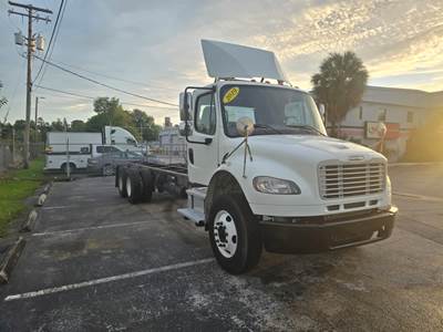 Freightliner M2 106 Tandem Axle Cab & Chassis Truck - 330HP, 6 Speed Automatic
