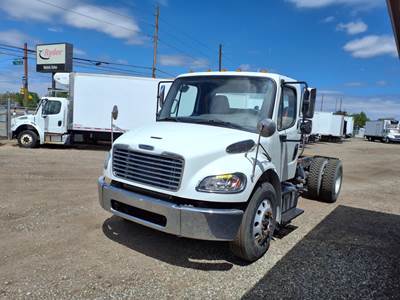 Freightliner M2 106 Single Axle Cab & Chassis Truck - 260HP, 9 Speed Automatic