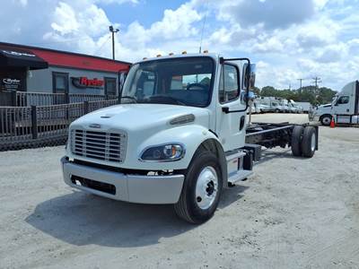 Freightliner M2 106 Single Axle Cab & Chassis Truck - 240HP, 9 Speed Automatic