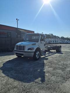 Freightliner M2 106 Single Axle Cab & Chassis Truck - 240HP, 9 Speed Automatic