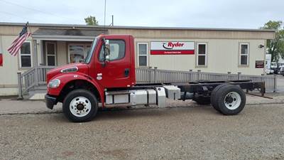 Freightliner M2 106 Single Axle Cab & Chassis Truck - 300HP, 6 Speed Manual