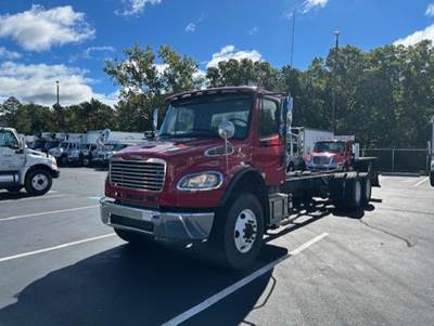 Freightliner M2 106 Tandem Axle Cab & Chassis Truck - 350HP, 6 Speed Automatic