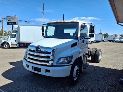 Hino 268 Single Axle Cab & Chassis Truck - J08E-WU 230/2500, 230HP, 6 Speed Automatic