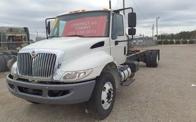 International 4300 Single Axle Cab & Chassis Truck - 240HP, 6 Speed Automatic