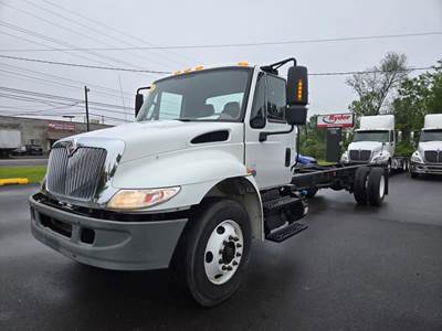 International 4300 SBA Single Axle Cab & Chassis Truck - 240HP, 6 Speed Automatic