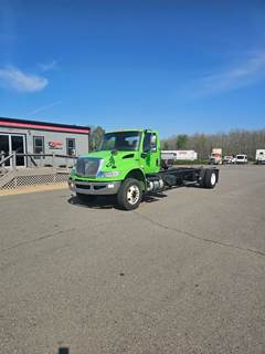 International MV607 Single Axle Cab & Chassis Truck - 240HP, 6 Speed Automatic