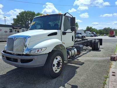International MV607 Single Axle Cab & Chassis Truck - 240HP, 6 Speed Automatic