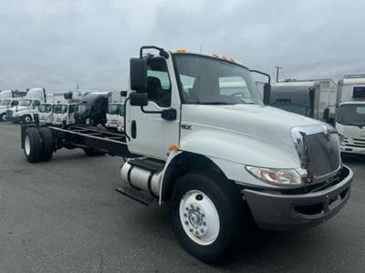 International MV607 Single Axle Cab & Chassis Truck - 240HP, 6 Speed Automatic