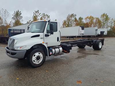 International MV607 Single Axle Cab & Chassis Truck - 240HP, 6 Speed Automatic