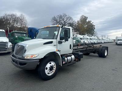 International MV607 Single Axle Cab & Chassis Truck - 280HP, 6 Speed Automatic