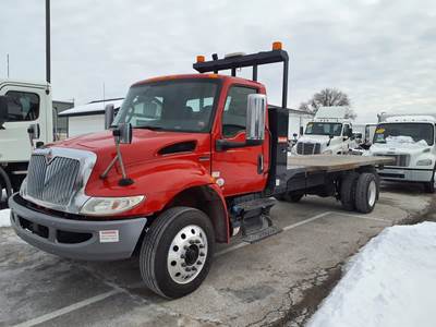 International MV607 Single Axle Cab & Chassis Truck - 300HP, 6 Speed Automatic