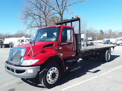 International MV607 Single Axle Cab & Chassis Truck - 300HP, 6 Speed Automatic