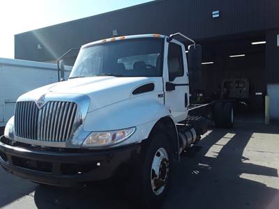 International MV607 Single Axle Cab & Chassis Truck - 240HP, 6 Speed Automatic