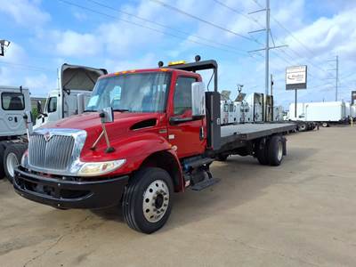 International MV607 Single Axle Cab & Chassis Truck - 300HP, 6 Speed Automatic