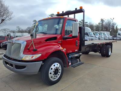 International MV607 Single Axle Cab & Chassis Truck - 300HP, 6 Speed Automatic