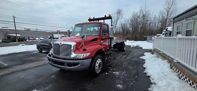 International MV607 Single Axle Cab & Chassis Truck - 300HP, 6 Speed Automatic