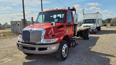 International MV607 Single Axle Cab & Chassis Truck - 300HP, 6 Speed Automatic