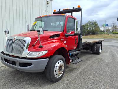 International MV607 Single Axle Cab & Chassis Truck - 300HP, 6 Speed Automatic