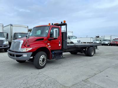 International MV607 Single Axle Cab & Chassis Truck - 300HP, 6 Speed Automatic