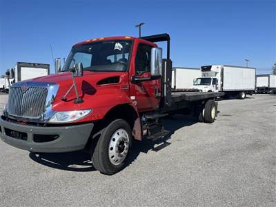 International MV607 Single Axle Cab & Chassis Truck - 300HP, 6 Speed Automatic