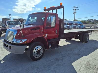International MV607 Single Axle Cab & Chassis Truck - 300HP, 6 Speed Automatic
