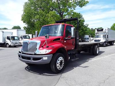 International MV607 Single Axle Cab & Chassis Truck - 300HP, 6 Speed Automatic