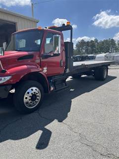 International MV607 Single Axle Cab & Chassis Truck - 300HP, 6 Speed Automatic