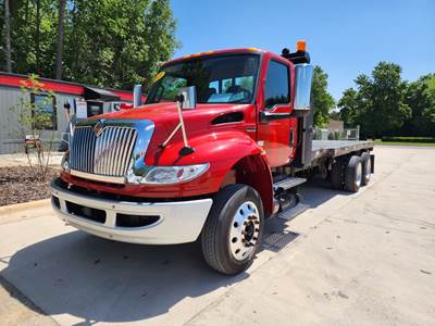 International MV607 Tandem Axle Cab & Chassis Truck - 270HP, 6 Speed Automatic