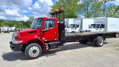 International MV607 Single Axle Cab & Chassis Truck - 300HP, 6 Speed Automatic