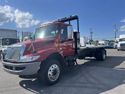 International MV607 Auxiliary Axle Cab & Chassis Truck - 300HP, 6 Speed Automatic