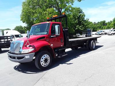 International MV607 Single Axle Cab & Chassis Truck - 300HP, 6 Speed Automatic