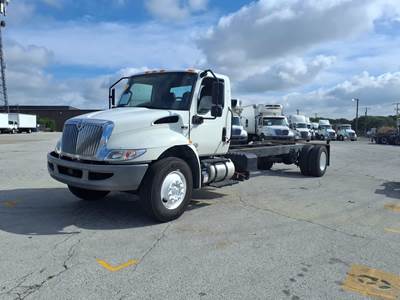 International MV607 Single Axle Cab & Chassis Truck - 240HP, 6 Speed Automatic