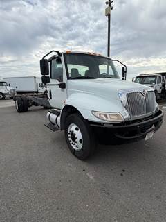 International MV607 Single Axle Cab & Chassis Truck - 240HP, 6 Speed Automatic